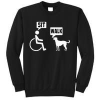 Wheelchair Humor Joke For A Disability In A Wheelchair Sweatshirt