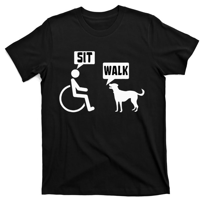 Wheelchair Humor Joke For A Disability In A Wheelchair T-Shirt