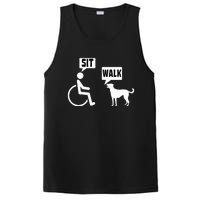 Wheelchair Humor Joke For A Disability In A Wheelchair PosiCharge Competitor Tank