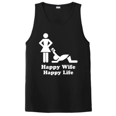 Wife Happy Life Husband PosiCharge Competitor Tank