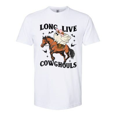 Western Halloween Long Live Cowghouls Cowboy Softstyle CVC T-Shirt