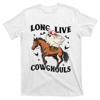 Western Halloween Long Live Cowghouls Cowboy T-Shirt