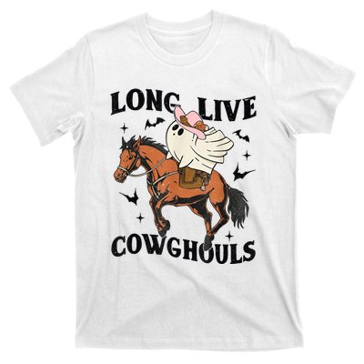 Western Halloween Long Live Cowghouls Cowboy T-Shirt