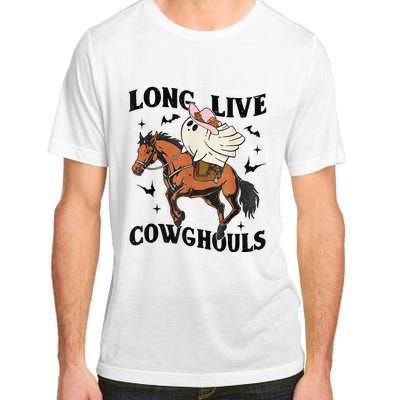 Western Halloween Long Live Cowghouls Cowboy Adult ChromaSoft Performance T-Shirt