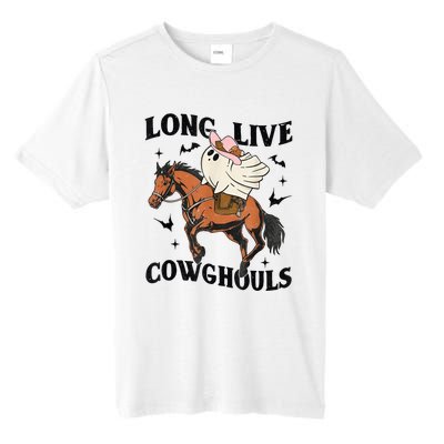 Western Halloween Long Live Cowghouls Cowboy Tall Fusion ChromaSoft Performance T-Shirt