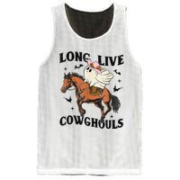 Western Halloween Long Live Cowghouls Cowboy Mesh Reversible Basketball Jersey Tank