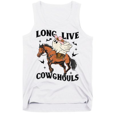 Western Halloween Long Live Cowghouls Cowboy Tank Top