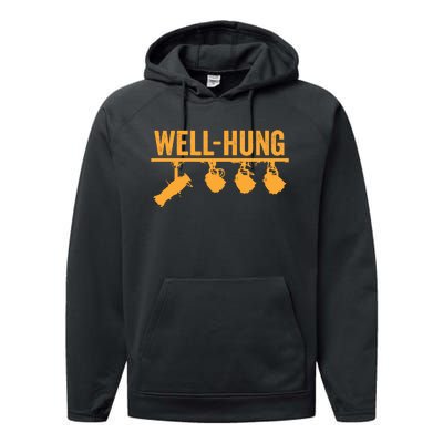 Well Hung Lighting Engineer Technicians Stage Crew Performance Fleece Hoodie