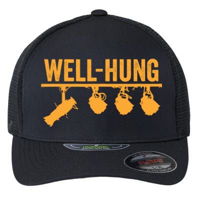 Well Hung Lighting Engineer Technicians Stage Crew Flexfit Unipanel Trucker Cap