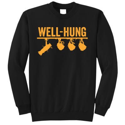 Well Hung Lighting Engineer Technicians Stage Crew Sweatshirt