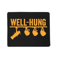 Well Hung Lighting Engineer Technicians Stage Crew Mousepad