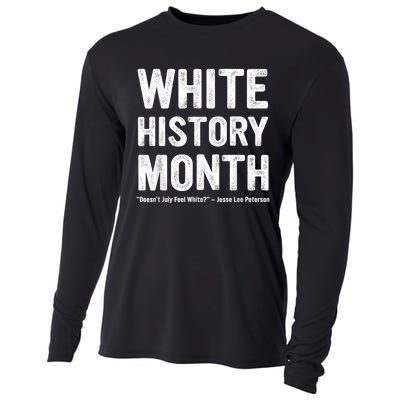 White History Month Cooling Performance Long Sleeve Crew