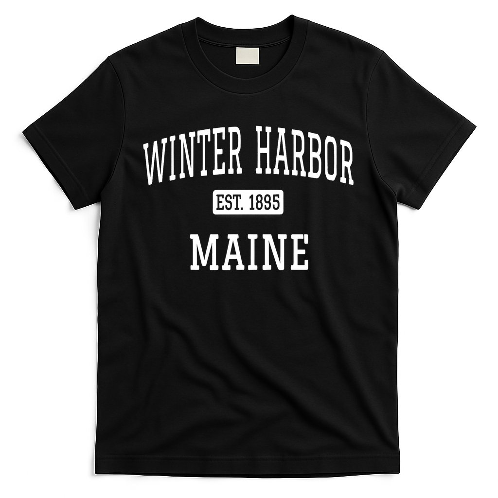 Winter Harbor, Maine Established In 1895 T-Shirt