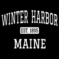 Winter Harbor, Maine Established In 1895 Drawstring Bag