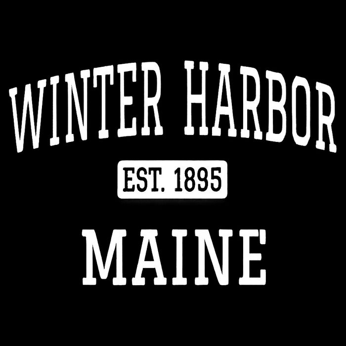 Winter Harbor, Maine Established In 1895 16 in Basic Backpack