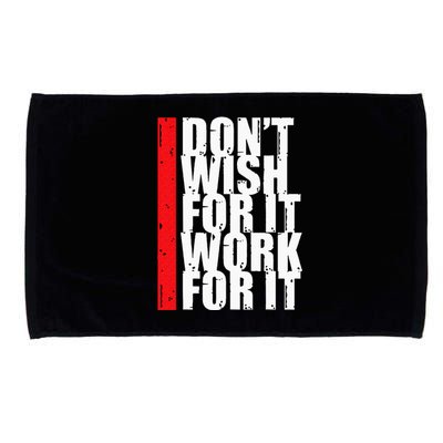 Work Harder Motivation Fitness Gym Entrepreneur Inspiration Microfiber Hand Towel