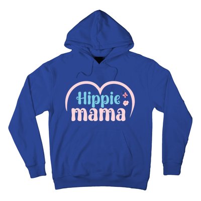 Wo Hippie Mama Peace Lover Gift Hoodie