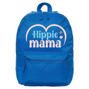 Wo Hippie Mama Peace Lover Gift 16 in Basic Backpack