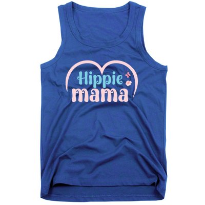 Wo Hippie Mama Peace Lover Gift Tank Top