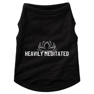 Wo Heavily Meditated Pilates Yoga Gift Doggie Tank