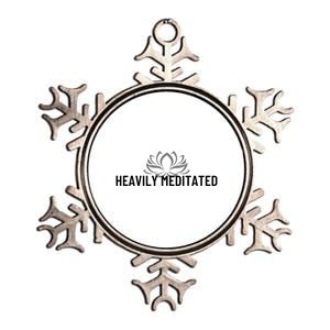 Wo Heavily Meditated Pilates Yoga Gift Metallic Star Ornament