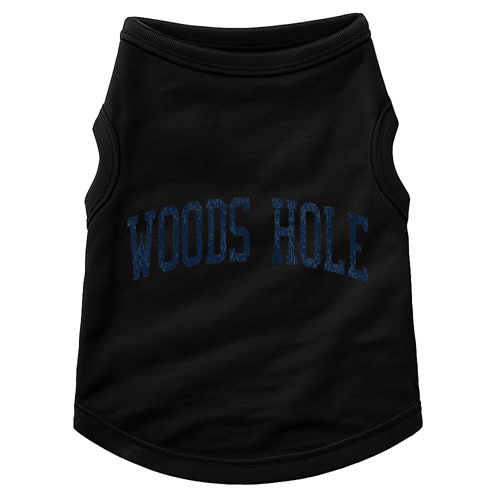 Woods Hole Ma Vintage Athletic Sports Jsn2 Print Doggie Tank