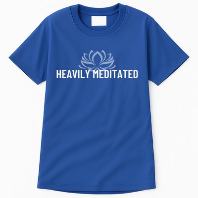 Wo Heavily Meditated Pilates Yoga Gift Tall T-Shirt