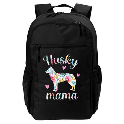 Womens Husky Mom Funny Siberian Husky Mama Dog Lover Owner Backpack
