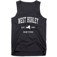 West Hurley New York Ny Vintage Athletic Tank Top