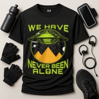 We Have Never Been Alone Ancient Aliens Egypt Cooling Performance Crew T-Shirt