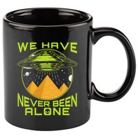 We Have Never Been Alone Ancient Aliens Egypt 11oz C Handle Ceramic Mug