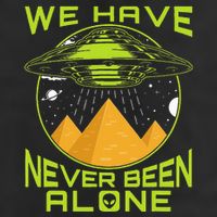 We Have Never Been Alone Ancient Aliens Egypt 11oz C Handle Ceramic Mug