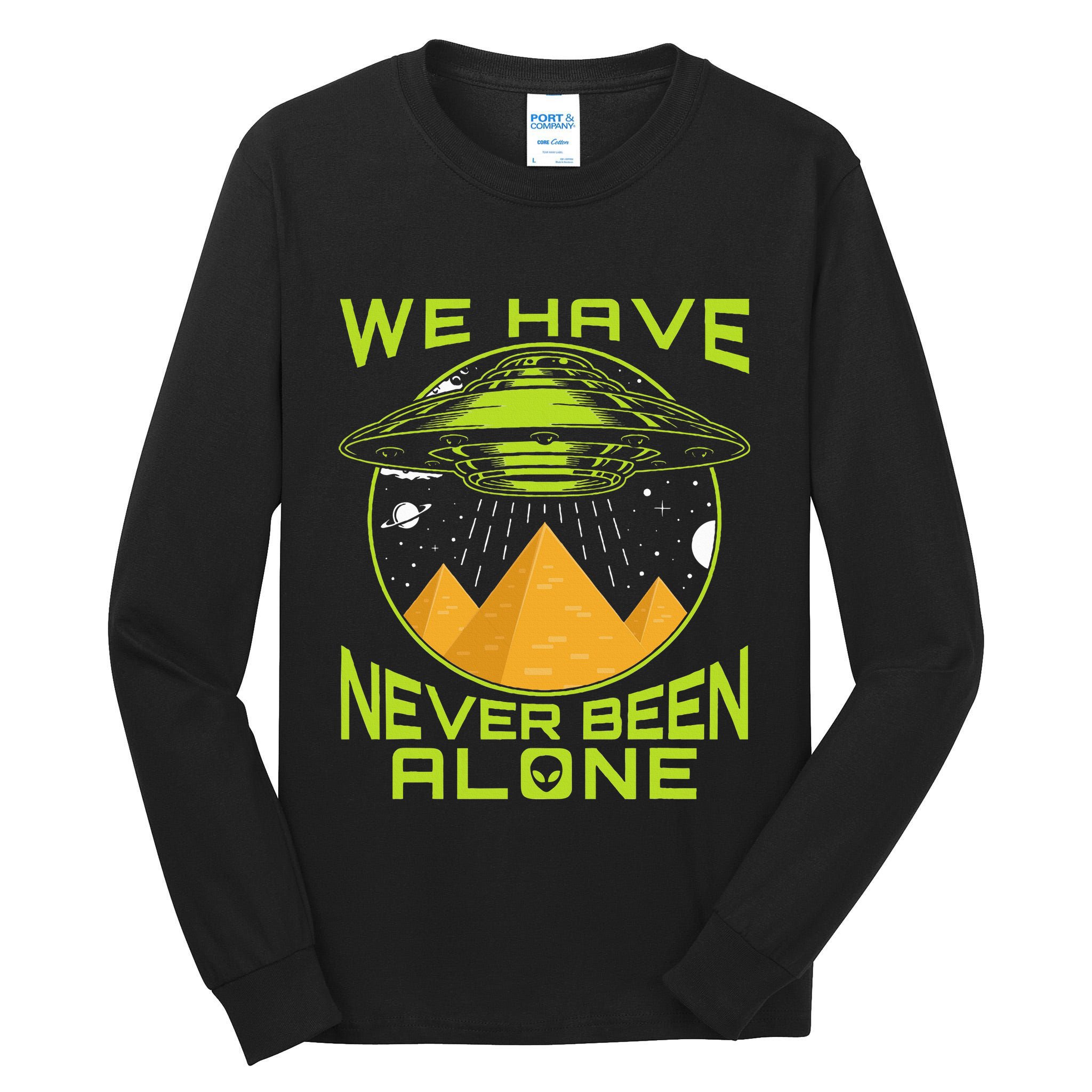We Have Never Been Alone Ancient Aliens Egypt Tall Long Sleeve T-Shirt