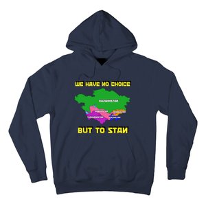 We Have No Choice But To Stan Funny Flag Map Hoodie