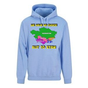 We Have No Choice But To Stan Funny Flag Map Unisex Surf Hoodie