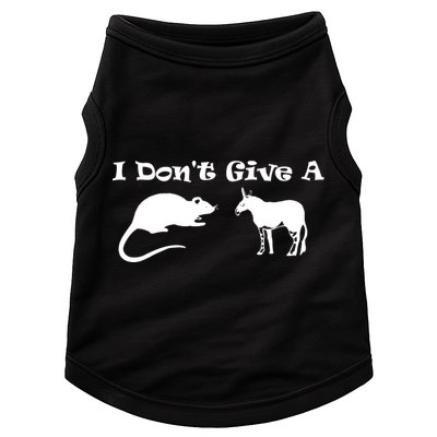 Who Gives A Rats Ass Doggie Tank