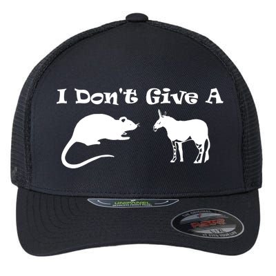 Who Gives A Rats Ass Flexfit Unipanel Trucker Cap