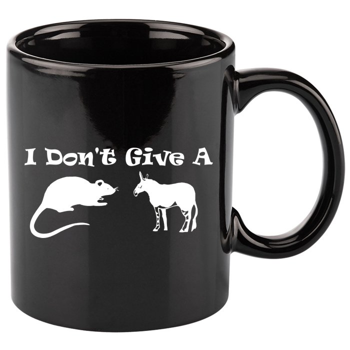 Who Gives A Rats Ass 11oz C Handle Ceramic Mug