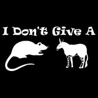 Who Gives A Rats Ass 16 in Basic Backpack