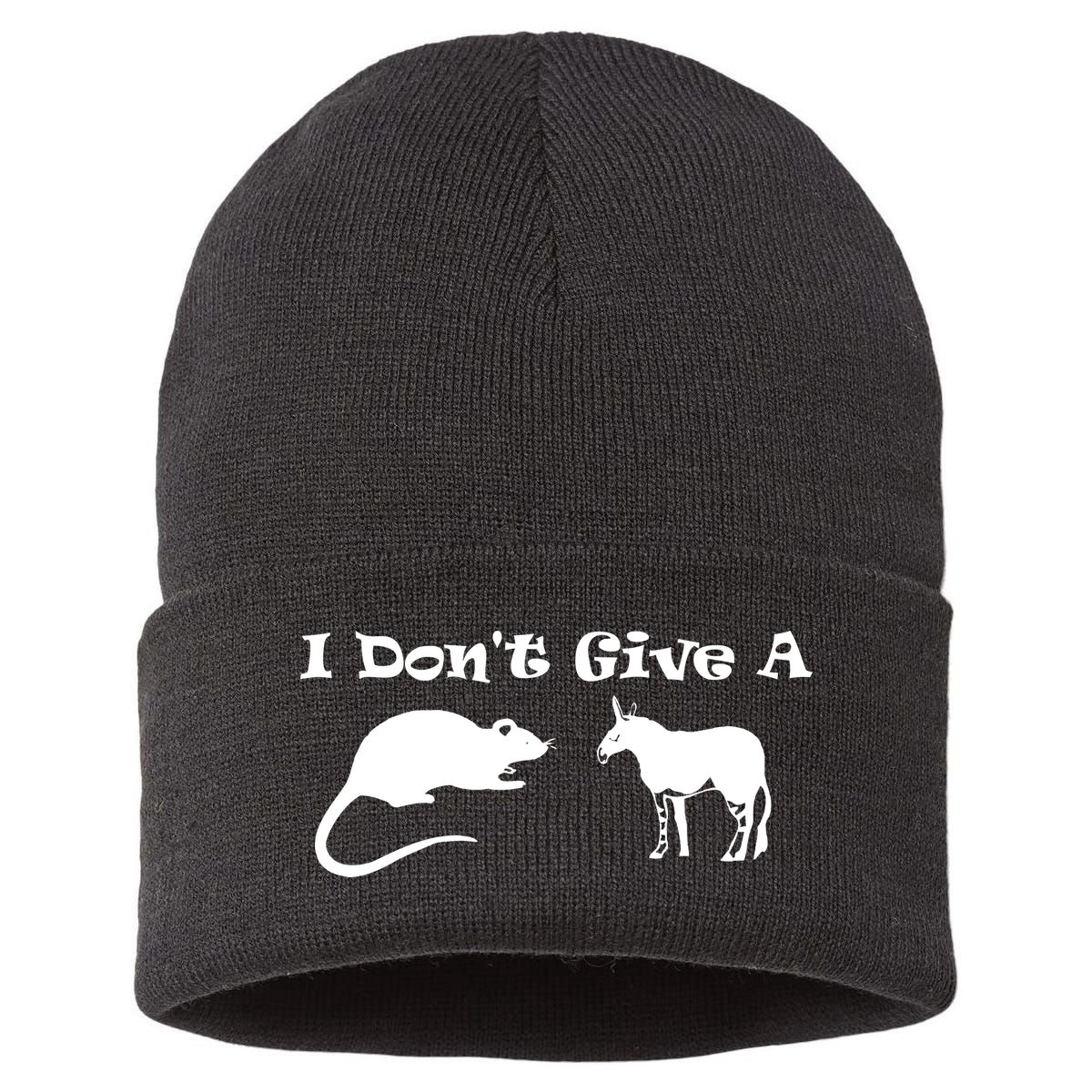 Who Gives A Rats Ass Sustainable Knit Beanie