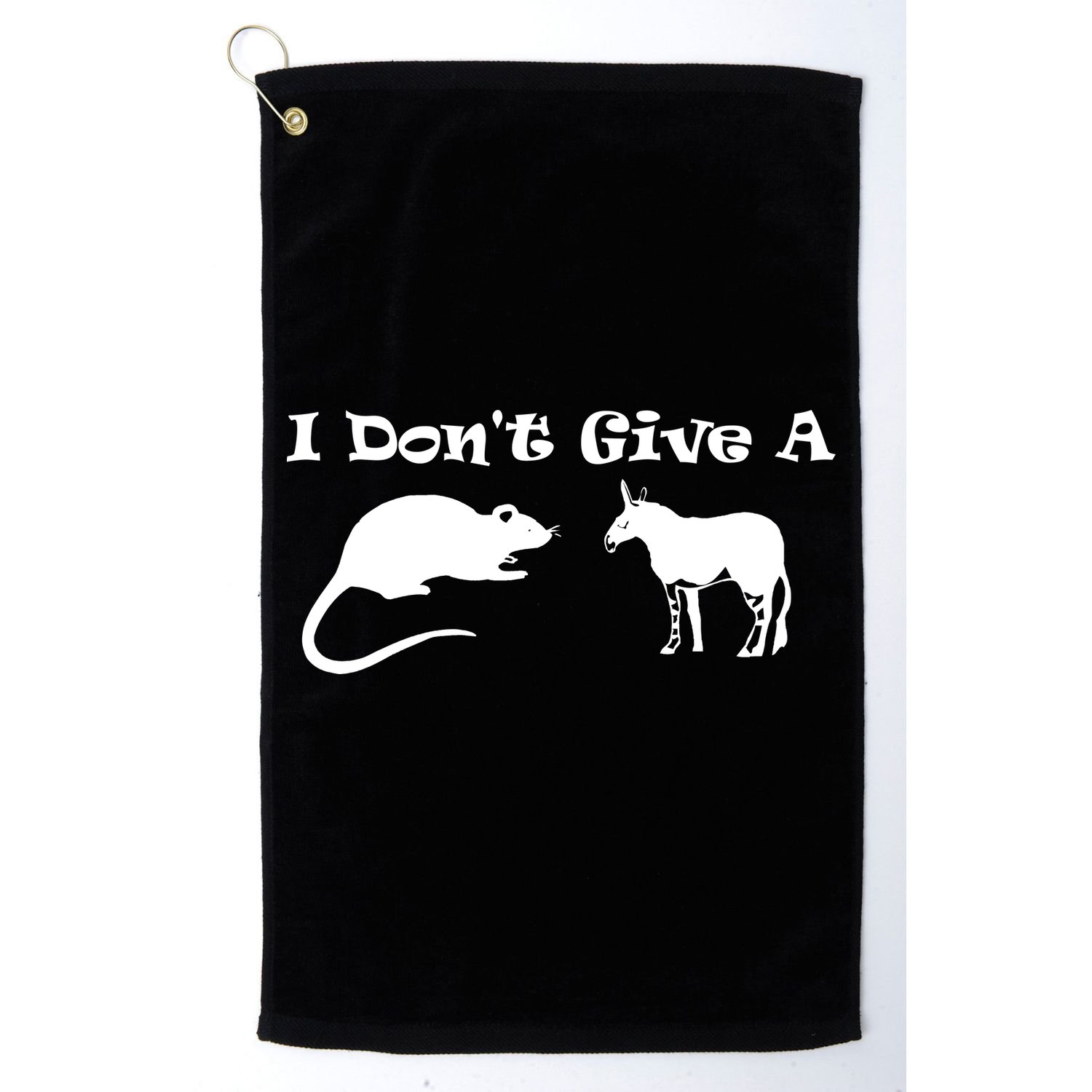 Who Gives A Rats Ass Golf Towel
