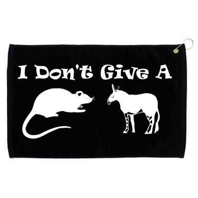 Who Gives A Rats Ass Grommeted Golf Towel