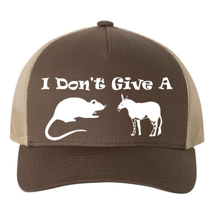 Who Gives A Rats Ass Yupoong Adult 5-Panel Trucker Hat