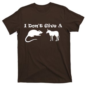 Who Gives A Rats Ass T-Shirt