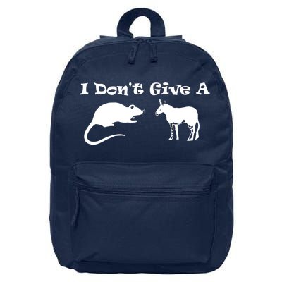 Who Gives A Rats Ass 16 in Basic Backpack