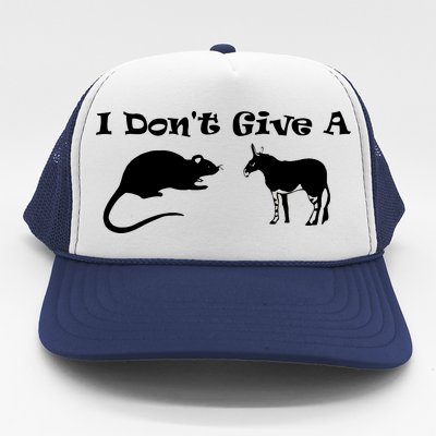 Who Gives A Rats Ass Trucker Hat