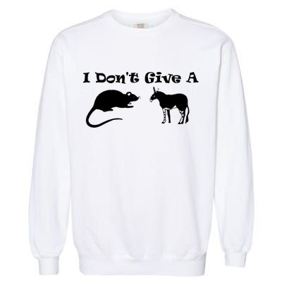 Who Gives A Rats Ass Garment-Dyed Sweatshirt