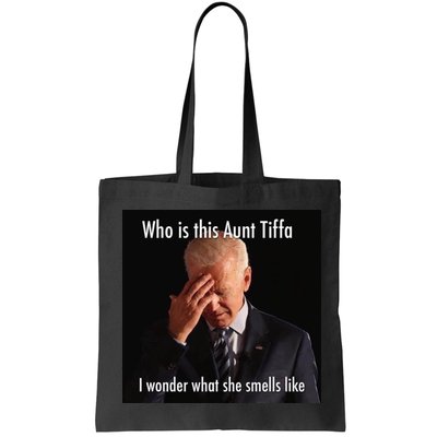 Who is Aunt Tiffa Joe Biden Funny Meme Bag