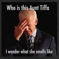 Who is Aunt Tiffa Joe Biden Funny Meme 25L Jumbo Tote