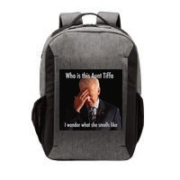 Who is Aunt Tiffa Joe Biden Funny Meme Vector Backpack